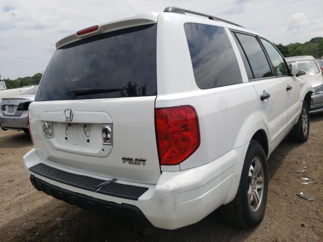 Photo 4 from auction – 2004 HONDA PILOT EXL with VIN 2HKYF18504H518206