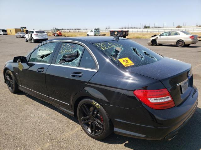Photo 3 from auction – 2012 MERCEDES-BENZ C 250 with VIN WDDGF4HB3CA605693