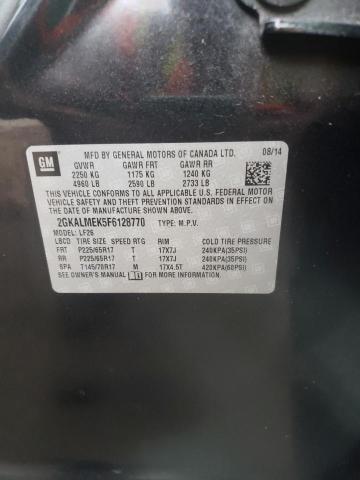 صورة رقم 10 من المزاد - 2015 GMC TERRAIN SL مع VIN 2GKALMEK5F6128770