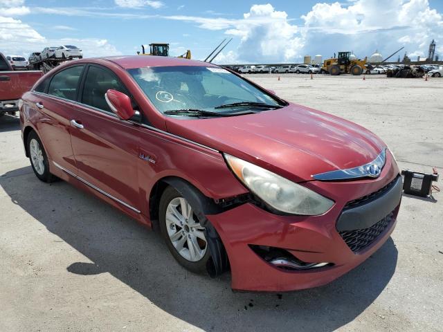 HYUNDAI SONATA HYB 2012 with VIN KMHEC4A44CA034247 - Photo from auction