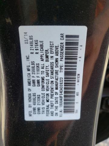 Photo 10 from auction – 2014 ACURA TL TECH with VIN 19UUA8F54EA009223