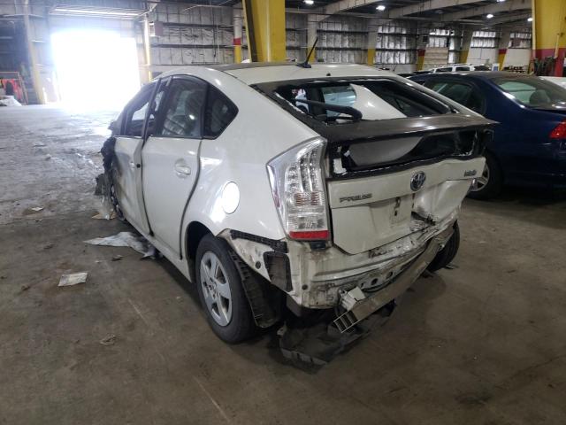 Photo 3 from auction – 2010 TOYOTA PRIUS with VIN JTDKN3DU4A0002408