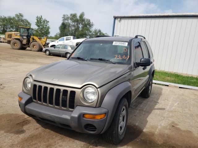 Photo 2 from auction – 2003 JEEP LIBERTY SP with VIN 1J4GL48K43W730167