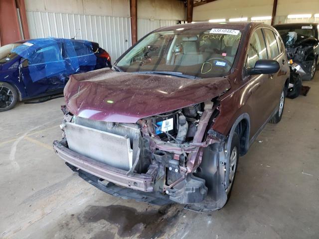 Photo 2 from auction – 2014 HONDA CR-V LX with VIN 5J6RM3H38EL024137