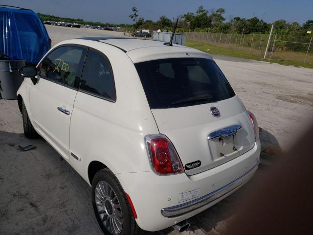 Photo 3 from auction – 2012 FIAT 500 LOUNGE with VIN 3C3CFFCR4CT208712