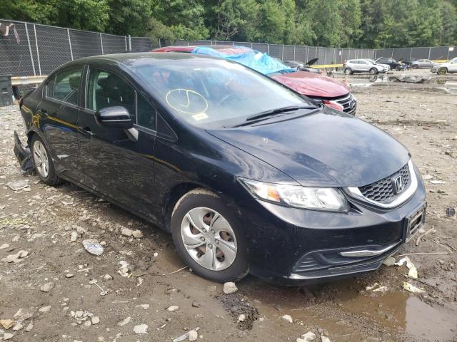 Photo 1 from auction – 2014 HONDA CIVIC LX with VIN 19XFB2F55EE055111