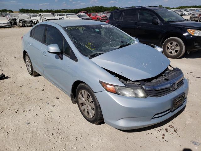 HONDA CIVIC LX 2012 with VIN 2HGFB2F54CH509884 - Photo from auction