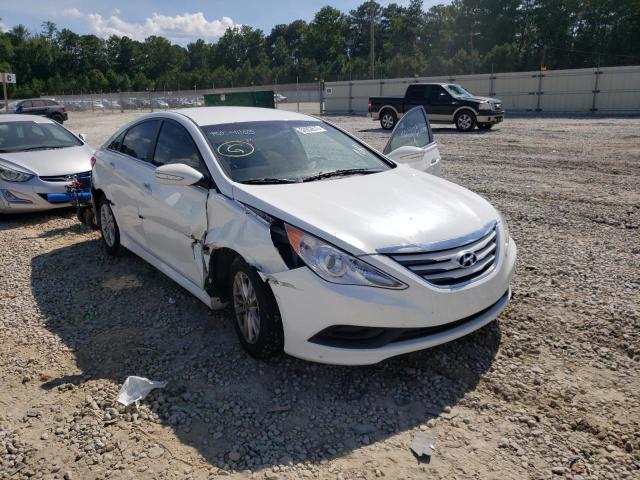 HYUNDAI SONATA GLS 2014 with VIN 5NPEB4AC1EH895590 - Photo from auction