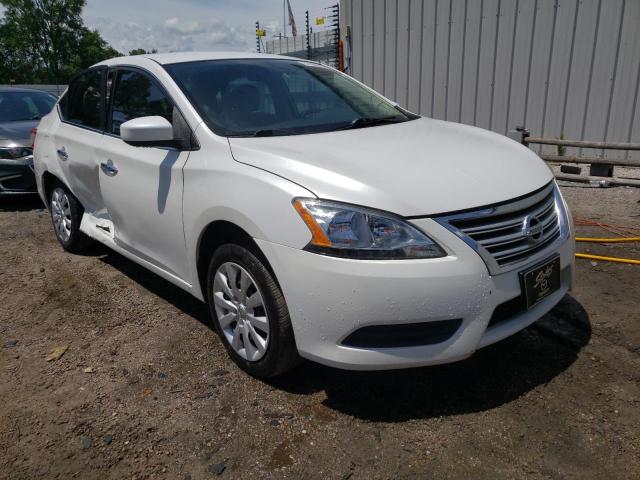 NISSAN SENTRA S 2014 with VIN 3N1AB7AP3EL641014 - Photo from auction