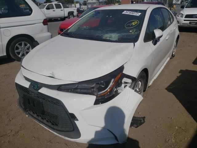 Photo 2 from auction – 2022 TOYOTA COROLLA LE with VIN JTDEAMDE5NJ040110