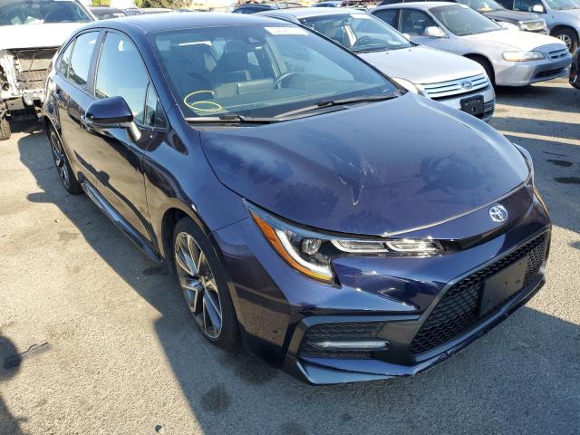 TOYOTA COROLLA SE 2020 with VIN 5YFS4RCE5LP038679 - Photo from auction