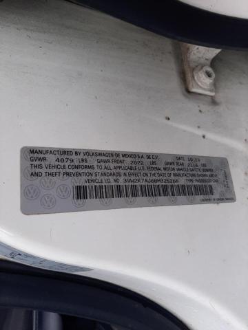 Photo 10 from auction – 2011 VOLKSWAGEN JETTA BASE with VIN 3VW2K7AJ6BM325266