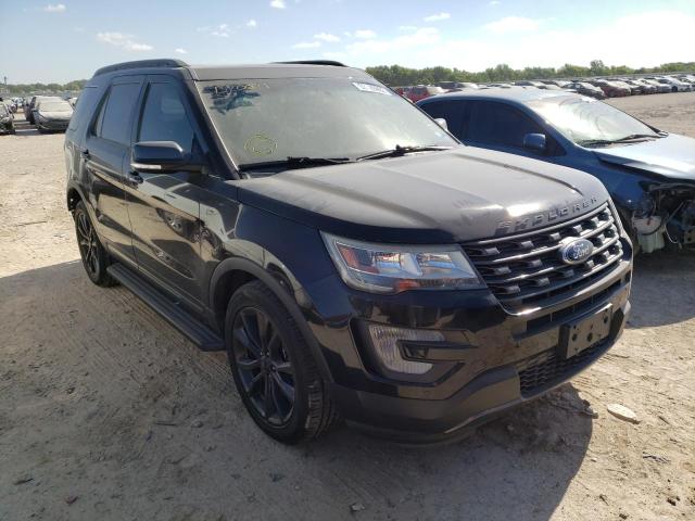 FORD EXPLORER X 2017 with VIN 1FM5K8D87HGB20021 - Photo from auction