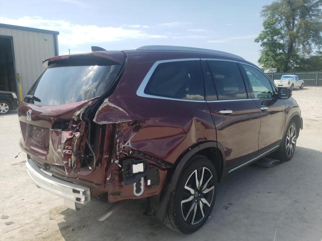 Photo 4 from auction – 2021 HONDA PILOT ELIT with VIN 5FNYF6H04MB074828