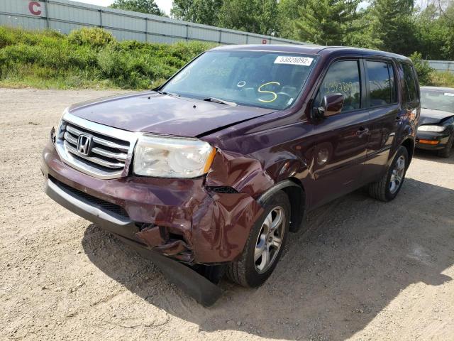 Photo 2 from auction – 2014 HONDA PILOT EXL with VIN 5FNYF3H54EB017797