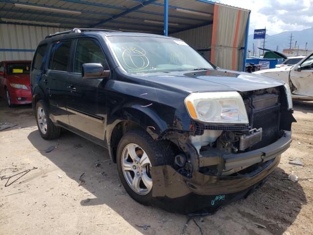 HONDA PILOT EXL 2013 with VIN 5FNYF4H5XDB025357 - Photo from auction