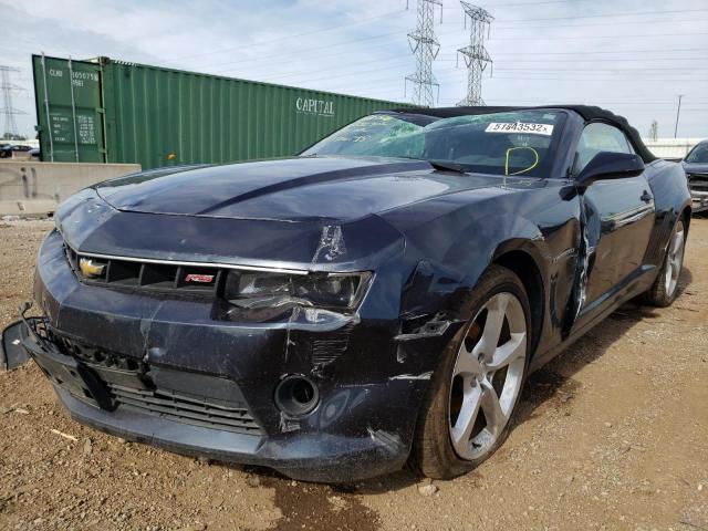 Photo 2 from auction – 2014 CHEVROLET CAMARO LT with VIN 2G1FC3D3XE9195456
