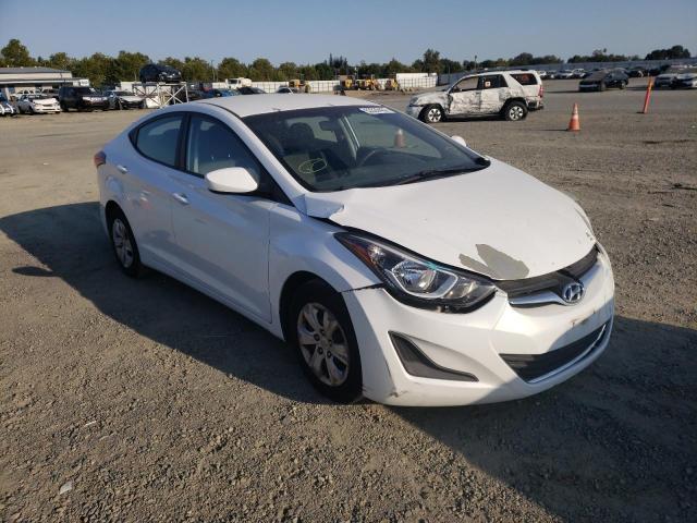 Photo 1 from auction – 2016 HYUNDAI ELANTRA SE with VIN 5NPDH4AE5GH716644