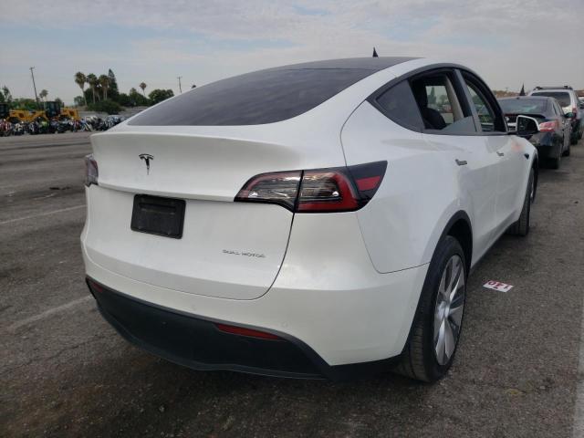 Photo 4 from auction – 2020 TESLA MODEL Y with VIN 5YJYGDEE0LF015601