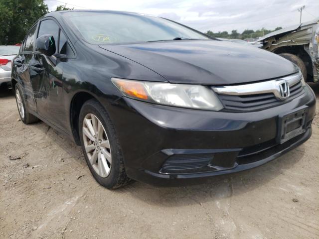 HONDA CIVIC EX 2012 with VIN 2HGFB2F83CH305071 - Photo from auction