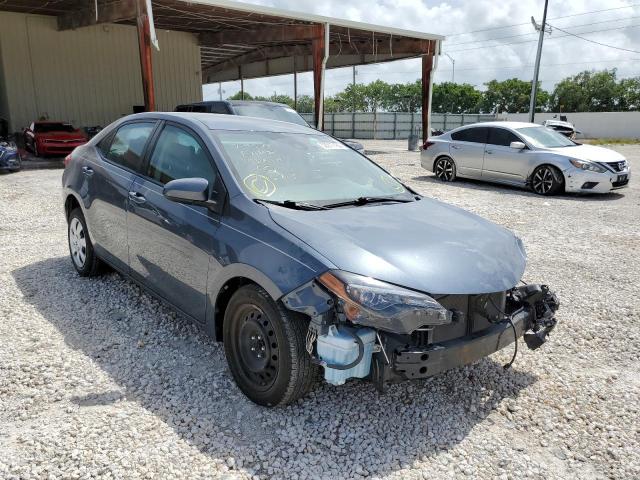 TOYOTA COROLLA L 2018 with VIN 2T1BURHE6JC993724 - Photo from auction