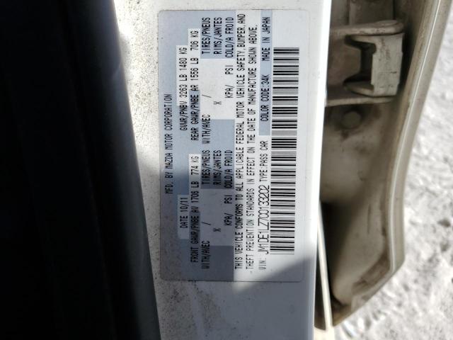Photo 10 from auction – 2012 MAZDA MAZDA2 with VIN JM1DE1LZ7C0133202