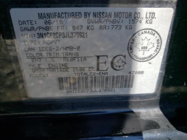 Photo 10 from auction – 2018 NISSAN VERSA NOTE with VIN 3N1CE2CP3JL370921