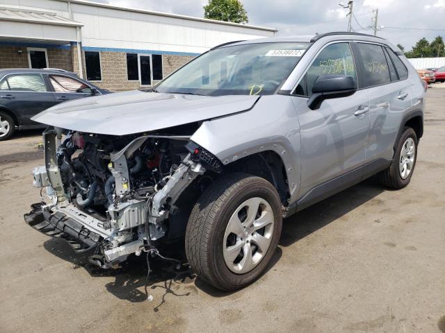 Photo 2 from auction – 2021 TOYOTA RAV4 LE with VIN 2T3H1RFV9MC132975