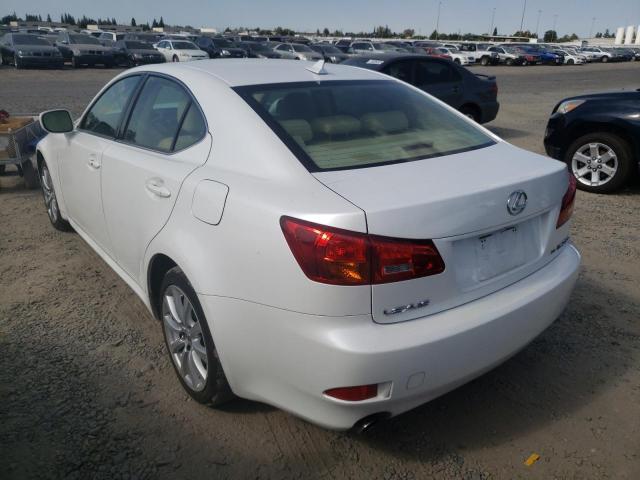 Photo 3 from auction – 2007 LEXUS IS 250 with VIN JTHCK262772014809