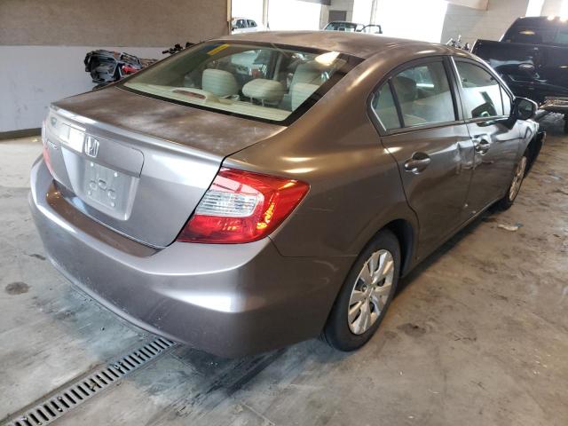 Photo 4 from auction – 2012 HONDA CIVIC LX with VIN 2HGFB2F57CH559369