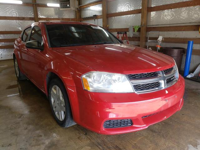 DODGE AVENGER SE 2014 z numerem VIN 1C3CDZAB4EN147037 - Zdjęcie z aukcji