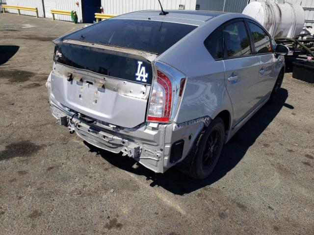 Photo 4 from auction – 2015 TOYOTA PRIUS with VIN JTDKN3DU1F1947057
