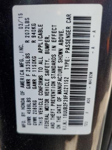 Photo 10 from auction – 2015 ACURA TLX with VIN 19UUB2F39FA021152