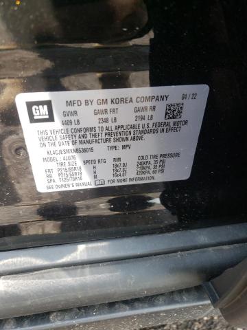 Photo 10 from auction – 2022 BUICK ENCORE PRE with VIN KL4CJESMXNB536015
