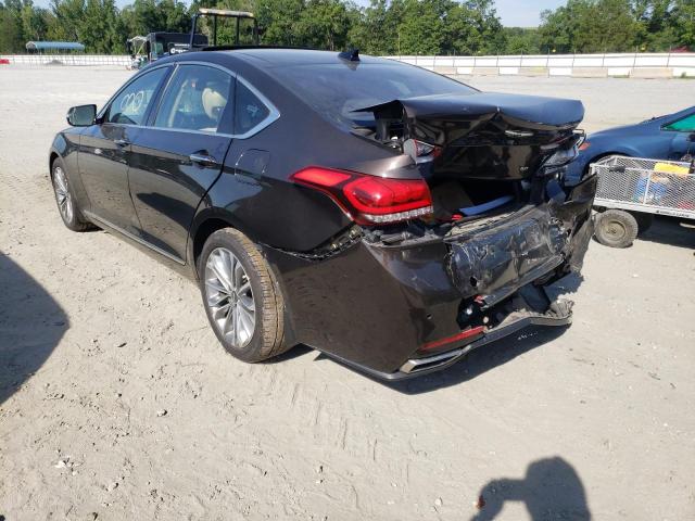 Photo 3 from auction – 2017 GENESIS G80 BASE with VIN KMHGN4JE3HU195318