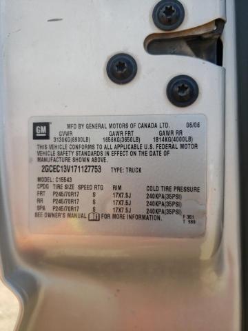 Photo 10 from auction – 2007 CHEVROLET SILV1500 2 with VIN 2GCEC13V171127753