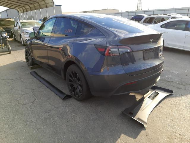 Photo 3 from auction – 2021 TESLA MODEL Y with VIN 5YJYGAEE4MF216191