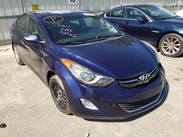 HYUNDAI ELANTRA GL 2012 with VIN 5NPDH4AE6CH116225 - Photo from auction
