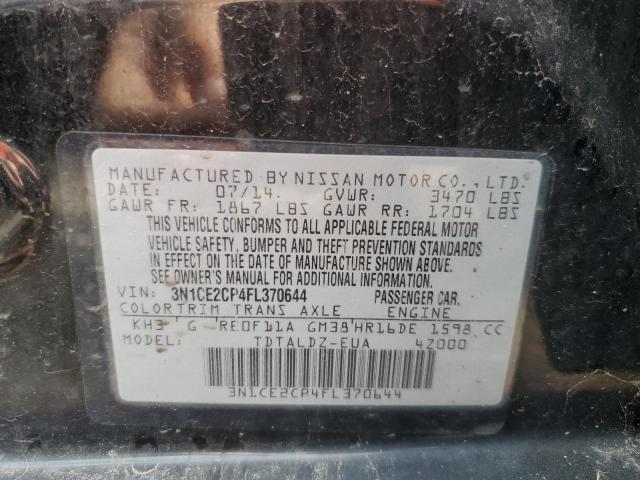 Photo 10 from auction – 2015 NISSAN VERSA NOTE with VIN 3N1CE2CP4FL370644