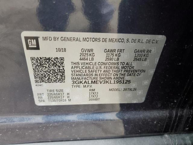 Photo 10 from auction – 2019 GMC TERRAIN with VIN 3GKALMEV3KL195125