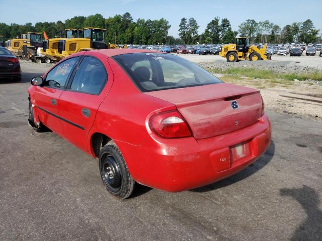 Photo 3 from auction – 2003 DODGE NEON SE with VIN 1B3ES26C23D105263