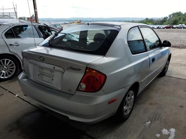 Photo 4 from auction – 2004 HYUNDAI ACCENT GL with VIN KMHCG35C24U295030