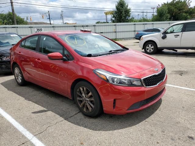 KIA FORTE LX 2017 with VIN 3KPFL4A70HE099961 - Photo from auction