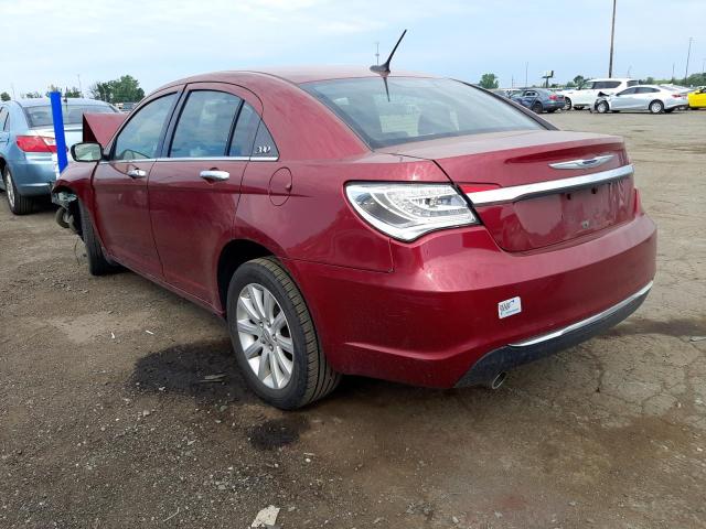 Photo 3 from auction – 2014 CHRYSLER 200 LIMITE with VIN 1C3CCBCG7EN157127