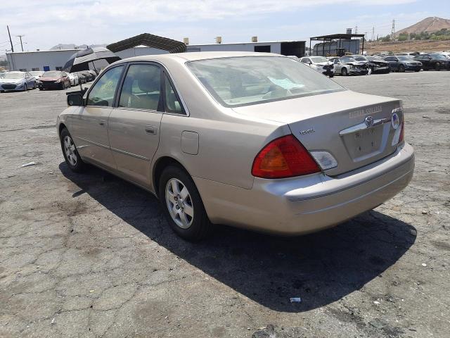 Photo 3 from auction – 2002 TOYOTA AVALON XL with VIN 4T1BF28B72U249055