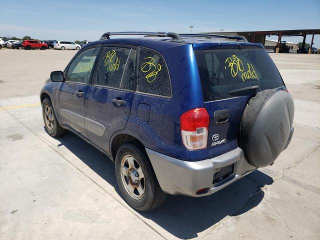Photo 3 from auction – 2002 TOYOTA RAV4 with VIN JTEGH20V820069046