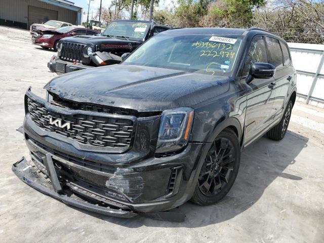 Photo 2 from auction – 2022 KIA TELLURIDE with VIN 5XYP5DHC1NG222974
