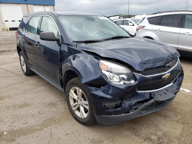 CHEVROLET EQUINOX LS 2017 with VIN 2GNALBEK9H1598677 - Photo from auction
