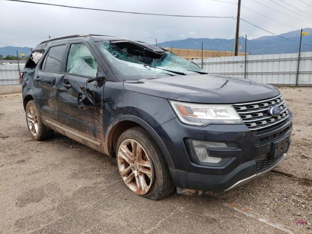 FORD EXPLORER X 2017 with VIN 1FM5K8D88HGA19764 - Photo from auction