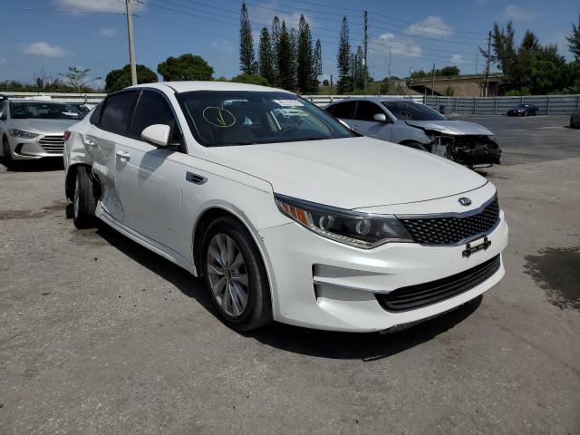 KIA OPTIMA EX 2016 with VIN 5XXGU4L36GG068957 - Photo from auction